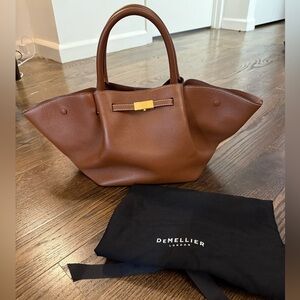 DeMellier Chestnut Leather Tote